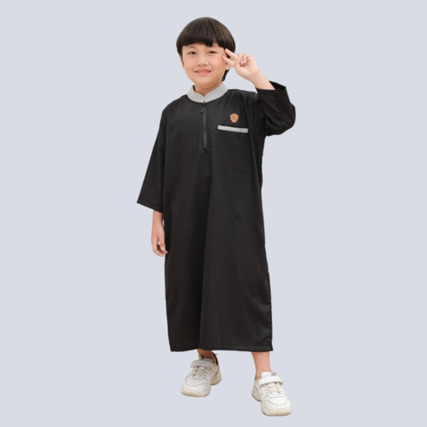 Kawan Muslim - Jubah Anak Laki Laki Lengan Panjang Premium Gamis Anak Cowok Size 1 Sampai 14 Tahun H