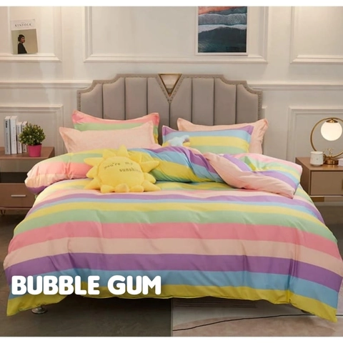 Rizky m - SPREI MOTIF BUBBLE GUM KATUN UKURAN 120 X 200