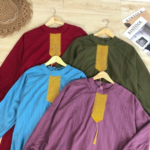 Khisna collection - New gamis arab renda heima cocok buat acara agamis bisa seragam donk