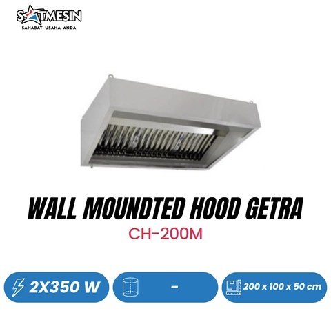 SATMESIN - WALL MOUNTED HOOD SEDOT ASAP DAPUR CH-200M