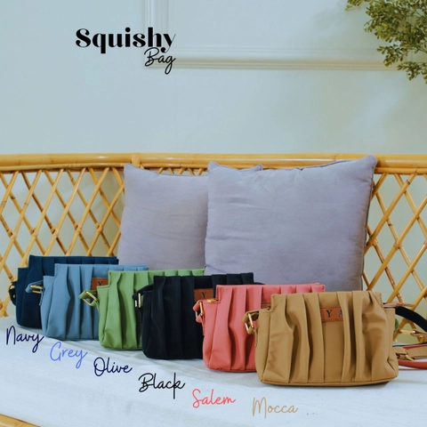 Fashopid - ZYA TAS SELEMPANG WANITA SQUISHY BAG