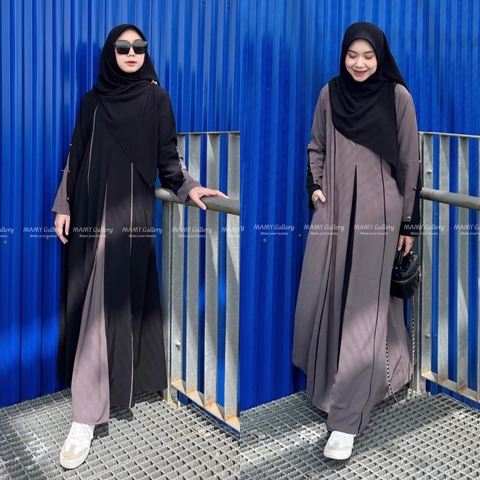 SAHARA ABAYA GAMIS UMROH SERAGAM KAJIAN (PREMIUM QUALITY)