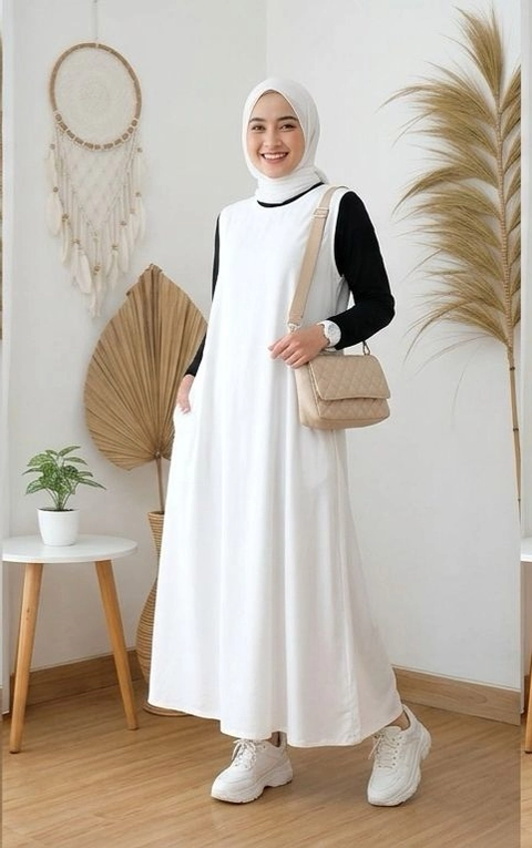 MEQA DAILY - MEQA DAILY - Tiffany Overall Wanita Kantong PJ 140 Cm