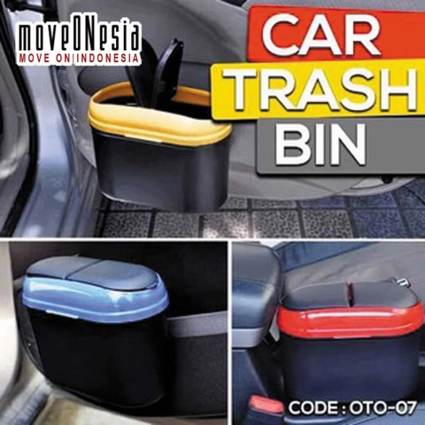 Moveonesia - Car Trash Bin Tempat Sampah dalam Mobil