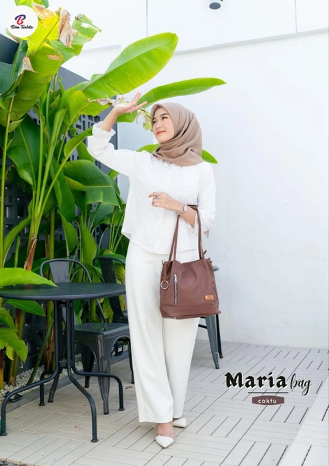 Fashopid - BIRU TSABITA TAS SELEMPANG WANITA MARIA BAG
