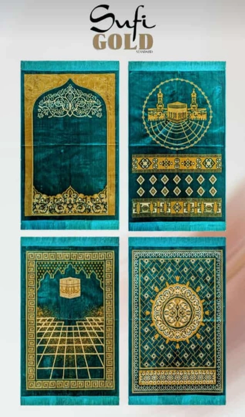 Dylan 19 [TA] - Dylan 19 - Sejadah Lembut Tebal Sufi Gold 69x110
