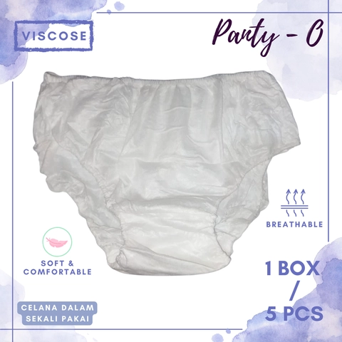 Celana Dalam Wanita Sekali Pake Disposable Bepergian Di Rawat Panty O Viscose