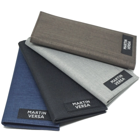 Martin Versa - Martinversa WL12 Dompet Kartu Uang Kanvas Panjang Man Wallet