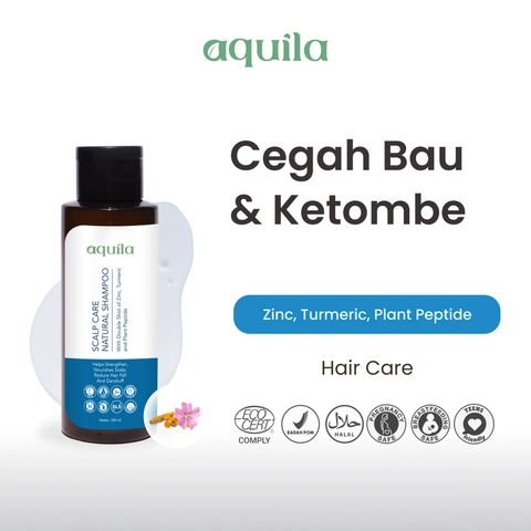 Aquila Herb - Aquila Scalp Care Natural Shampoo/Anti Ketombe/Mengurangi Bau Pada Rambut