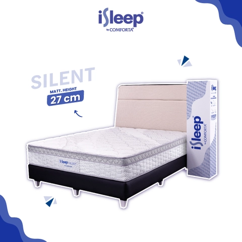 iSleep - iSleep Silent by Comforta (Pocket) Vacuumed Mattress Only - Free Bantal