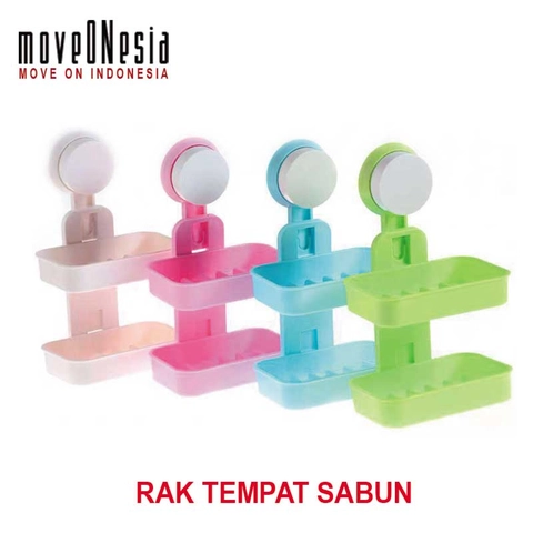Moveonesia - Rak Tempat Sabun 2 Susun