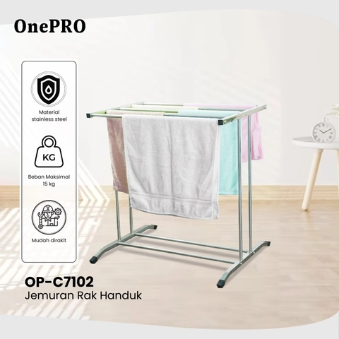 Liveo - Towel Rack Rocky Jemuran Handuk OP-A7102