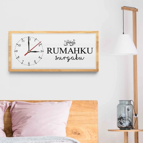 Ugiarts - JAM DINDING RUMAHKU SURGAKU - JAM-60