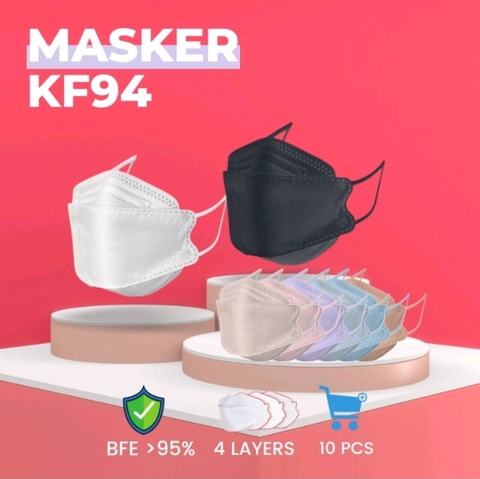 Rumahkita - MASKER KF94 WARNA