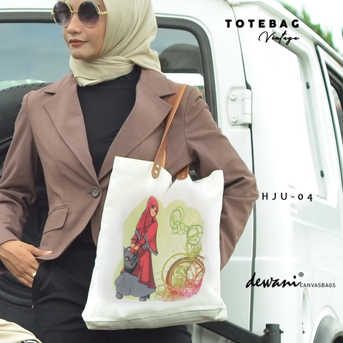 Dewani Totebag Vintage Seri Hijab style HJU 04