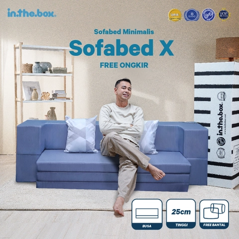 Inthebox - INTHEBOX Sofabed X - GRATIS Bantal