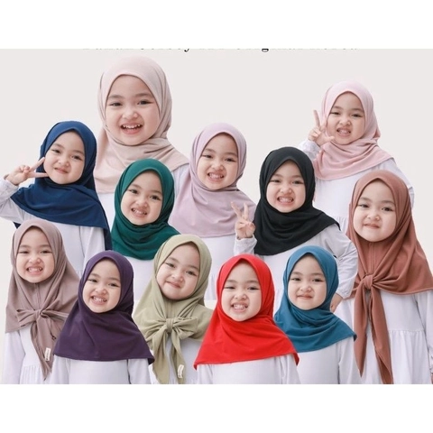 Leika - HIJAB SEGITIGA INSTAN ANAK DAN BAYI