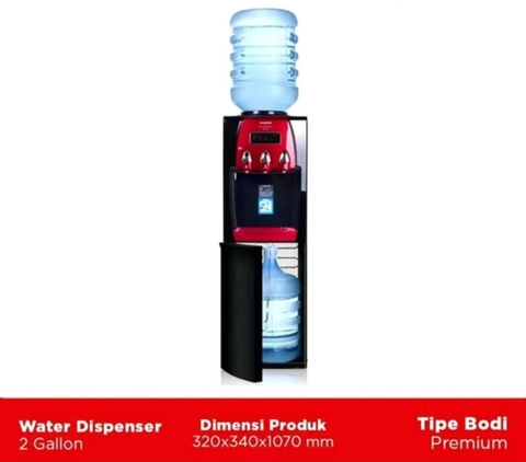 Rizki Electronics - SANKEN Water Dispenser Duo Galon Low Watt HWD-Z78IC