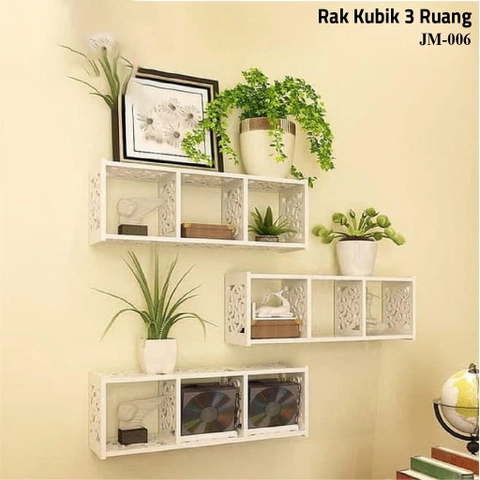 Wars - JM-006 Rak Kubik 3 Ruang