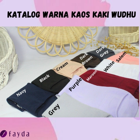 Fayda - Kaos Kaki Wudhu Polos