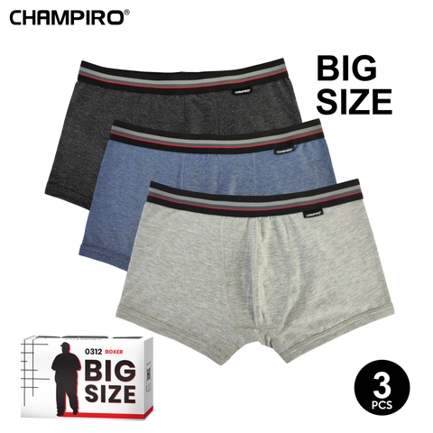 Champiro Underwear - Champiro Underwear - 0312BXB Boxer BigSize Celana Dalam