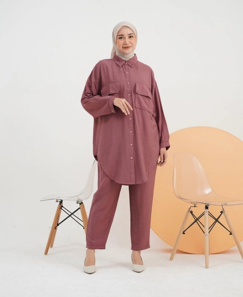 Khisna collection - Setelan oneset viral wanita YUMNA