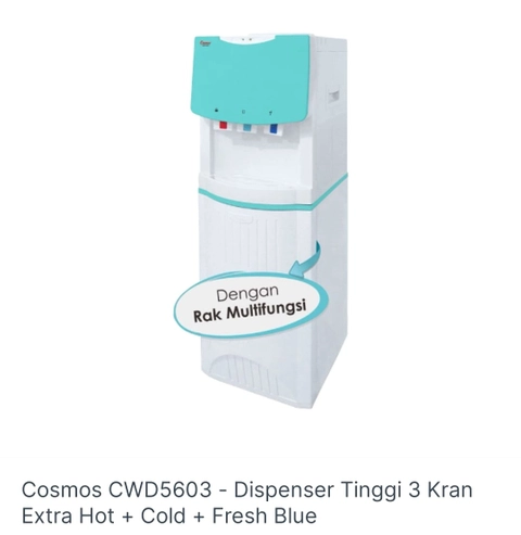Mumtazqu Store - COSMOS Dispenser CWD 5603 3 kran Panas Dingin Segar CWD5603