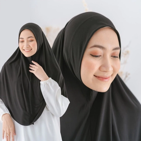 Acla Daily - Hijab Khimar Instant Syari Jumbo Jersey Nadine