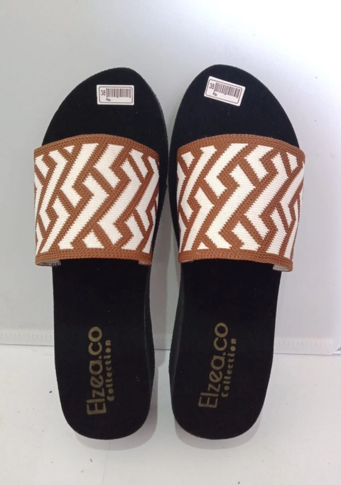 Elzeaco - Sandal Spon Webbing Wedges 5cm K18 (PROMO)