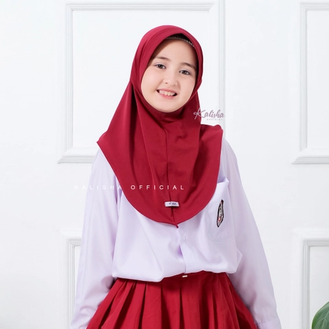 Kalisha official - Alika Hijab Sekolah Anak Pingguin