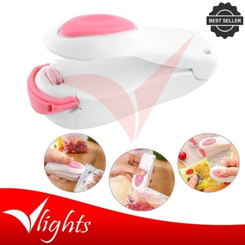 V Lights - Buy 1 Get 1 - Perekat Plastik Mini Portable Hand Sealer - RANDOM