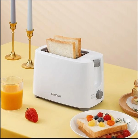 UTAMAMEGA - Toaster Alat Panggang Roti Samono SW-TW750 2 Slices Dengan 7 Leves Kontrol