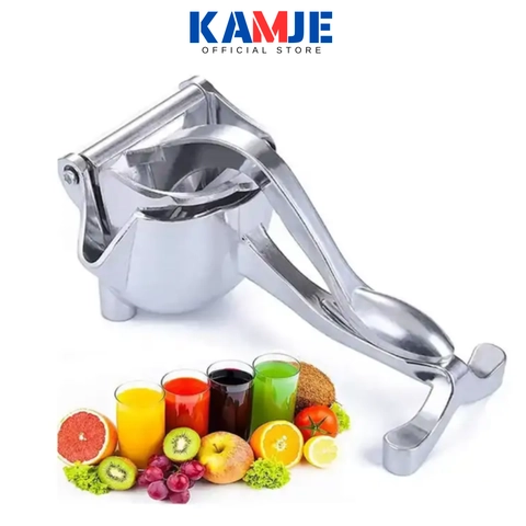 KAMJE Alat Peras Buah Jeruk Lemon Manual Stainless Steel Besar Juice Squeezer KH078
