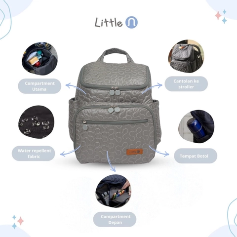 LITTLE NEOSACK - Tas perlengkapan bayi Backpack Baby Multifungsi