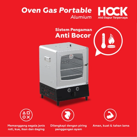 AHS 1 - Oven Gas Portable Alumunium HO-GA103