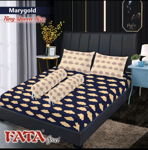 Sprei Fata Signature 160x200 - Marygold