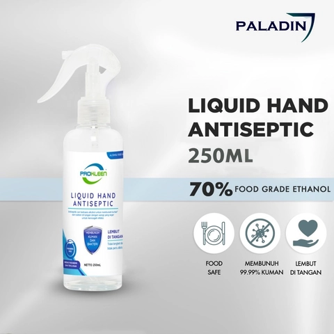 Hand Sanitizer Food Grade Liquid PROKLEEN 250ML