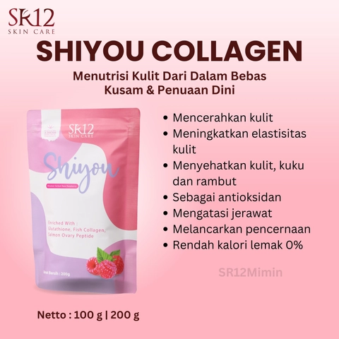 SR12 Jawa Barat - SR12 Shiyou Collagen Drink Mencerahkan Kulit Dari Dalam