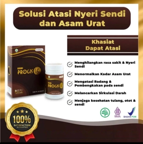 ABUSA HERBAL - Esbi Progis Lc Atasi Nyeri Sendi Dan Asam Urat
