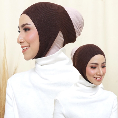 Leika Hijab - CIPUT RAJUT ANTI BUDEG / BANDANA INNER HIJAB ANBUD