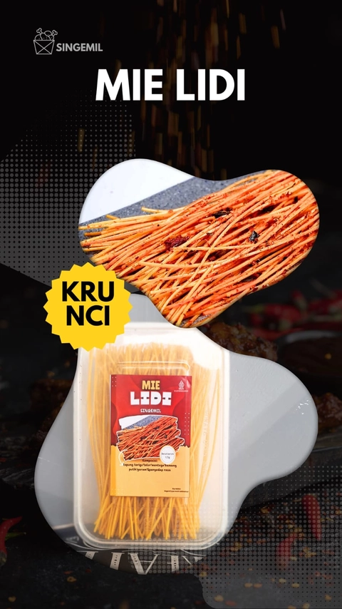 singemil - Cemilan Mie Jepang Paket 5 pcs 700g