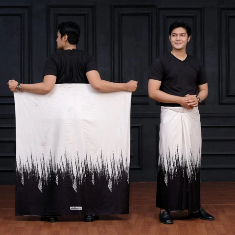 Batik Alfin - Sarung Batik pria dewasa ada 2 motif pilihan nyaman di pakai sarung dewasa