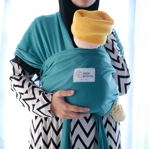 Geos Bycetta - Gendongan Instan 2 in 1 Anti Melorot Dilengkapi dengan Sabuk Tosca