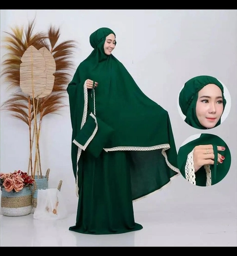 SRIAYU COLLECTION - Mukena Travelling Dewasa Bali Rayon premium