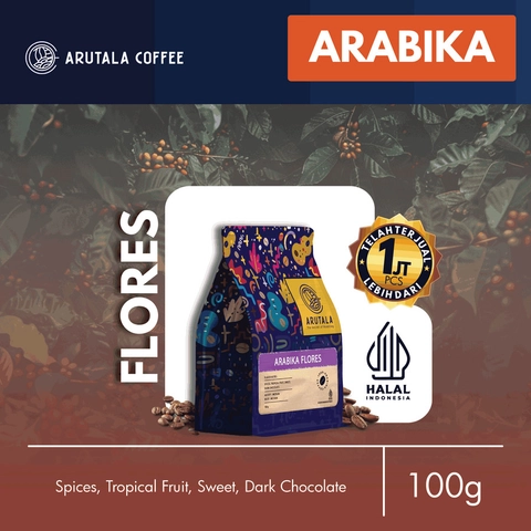 Arutala - ARUTALA Kopi Flores Bajawa Arabika Arabica Coffee 100 gram