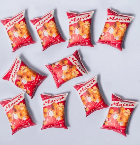 Maicih Official - Bundle 10 packs Maicih Kripik Singkong Pedas Level 3 Food Snack