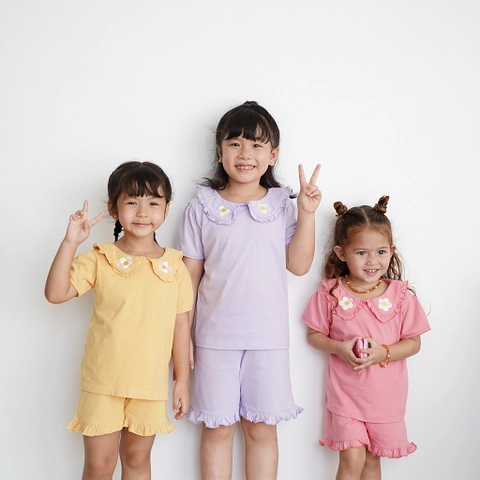 Kiddiposh - Pakaian Set Anak Daisy Set by Lala Koala