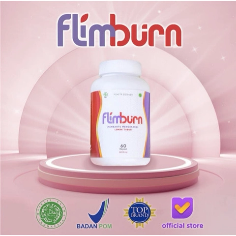 Flimty Bandung - Flimburn by Flimty - 1 botol isi 60 tablet