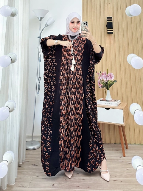 Batik Ayodha - KAFTAN CAP BERAS ALLSIZE JUMBO