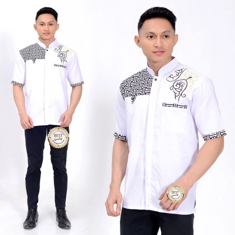 Khisna collection - Wow keren Koko bercorak batik pria dewasa